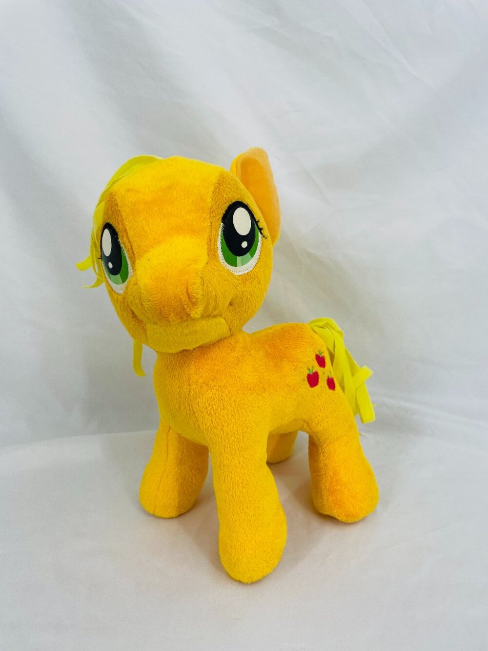 Vintage Discontinued My Little Pony Applejack Yellow Plush Large 2013